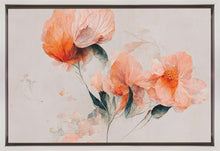 Art mural Fleurs de corail en filigrane