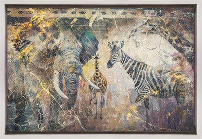 Décoration murale Art africain Illustration murale 113