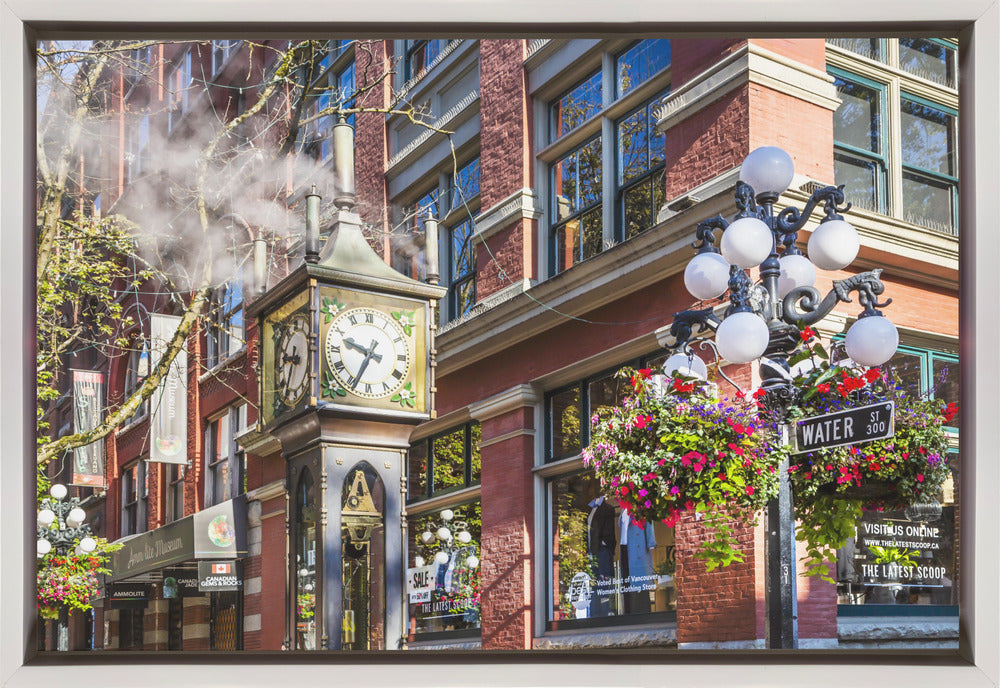 Décoration murale Horloge à vapeur historique de Gastown à Vancouver