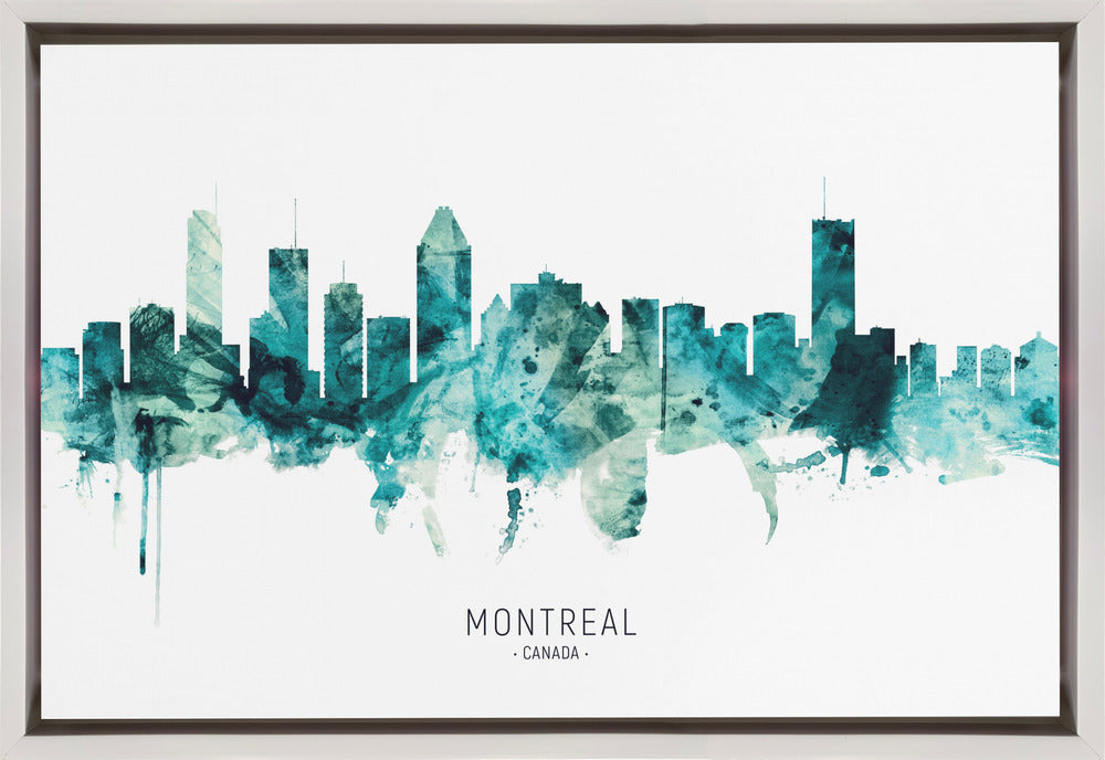 Décoration murale Montréal Canada Skyline