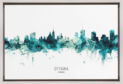 Art mural Ottawa Canada Ligne d'horizon