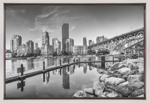 Art mural Vancouver Impression de Granville Island | Monochrome