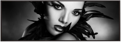 Art mural Les plumes noires