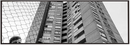 Art mural Le garçon derrière la clôture