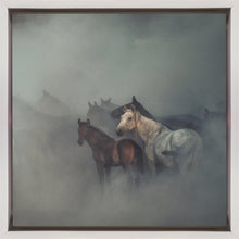 Art mural Les chevaux perdus