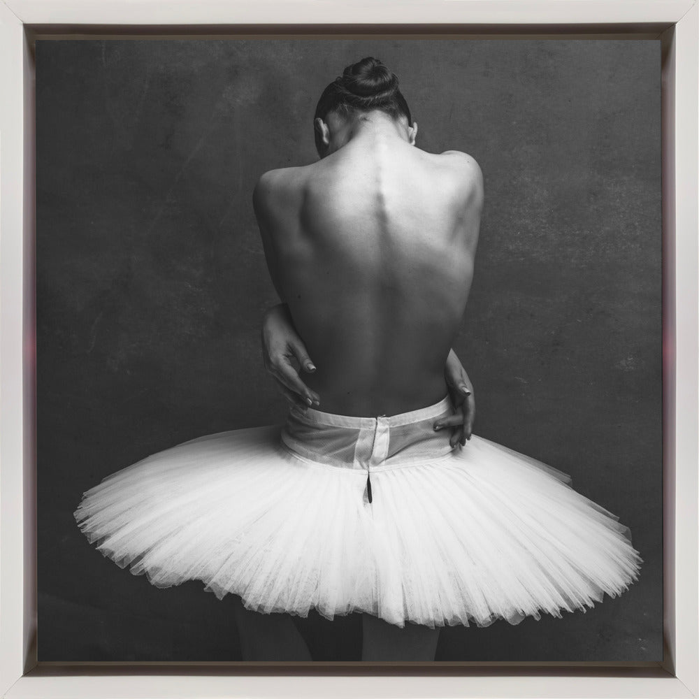 Toile murale dos de ballerine 2