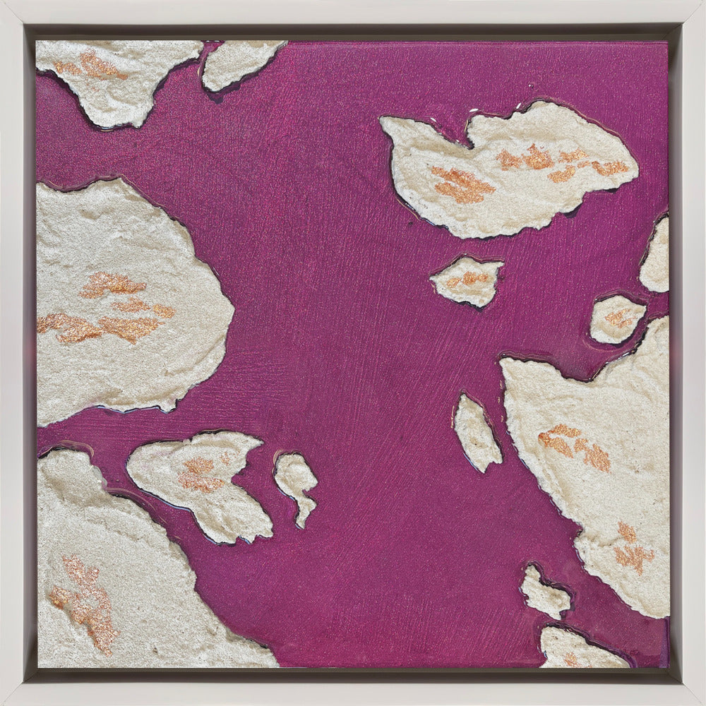 Wall Art Aubergine Islands