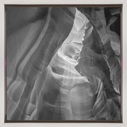 Décoration murale MONOCHROME ANTELOPE CANYON Lumière du jour