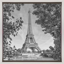 Décoration murale PARIS Tour Eiffel et Seine - Monochrome