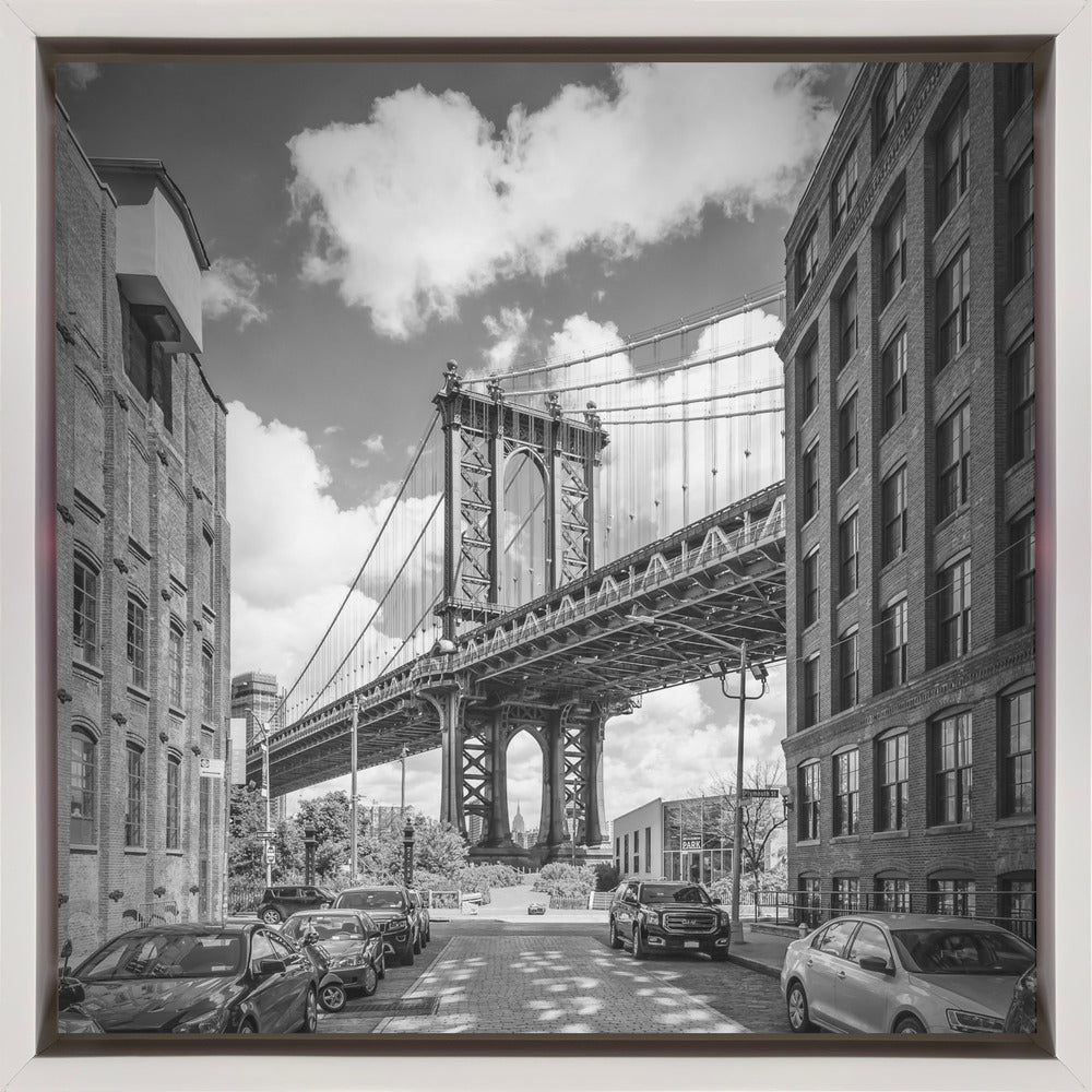 Art mural NYC Pont de Manhattan