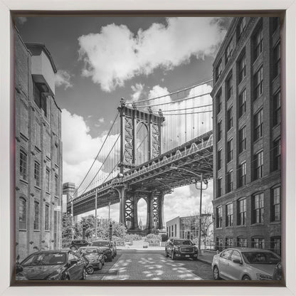 Art mural NYC Pont de Manhattan