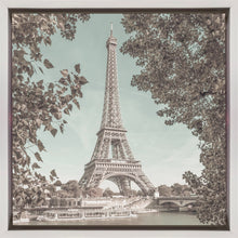 Décoration murale PARIS Tour Eiffel et Seine | style urbain vintage