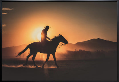 Art mural cheval