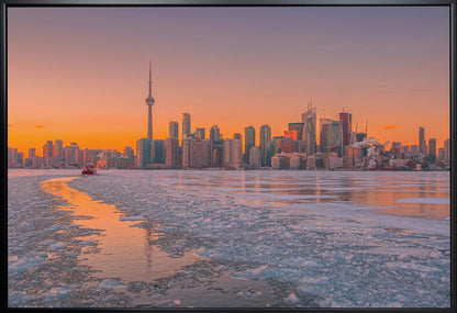 Art mural Passage de glace Toronto