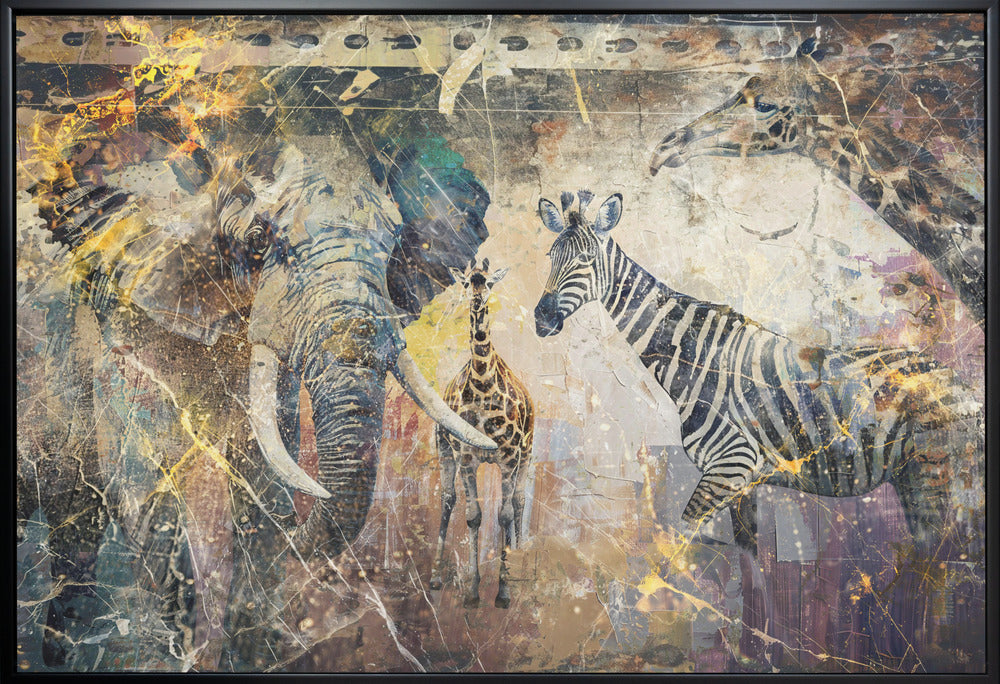 Décoration murale Art africain Illustration murale 113
