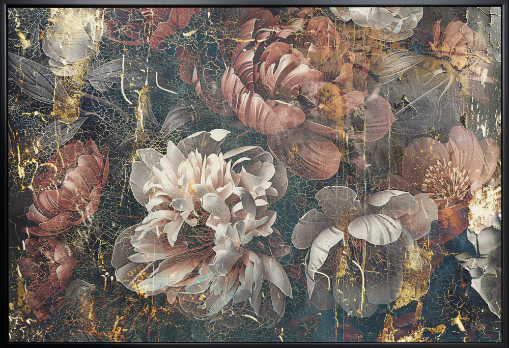 Décoration murale Fleur Art floral Illustration Décoration murale 068