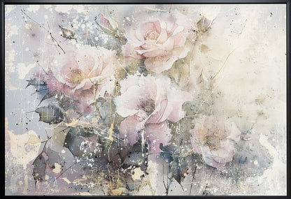 Art mural Fleur Illustration florale Art mural 076