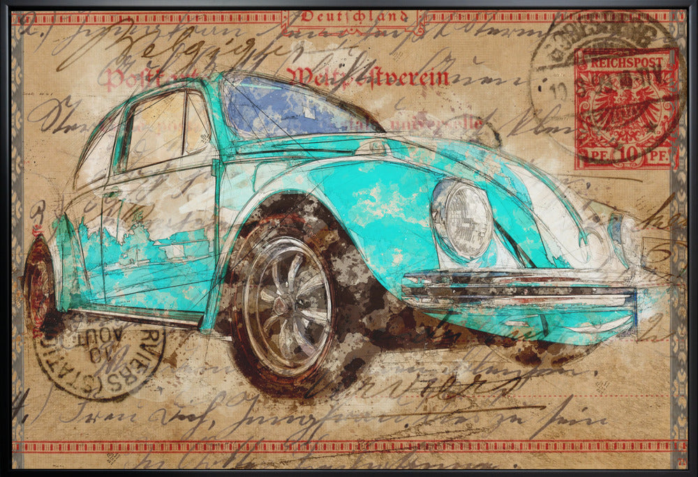 Art mural Art Volkswagen