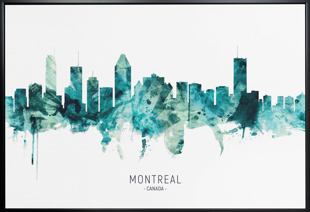 Décoration murale Montréal Canada Skyline