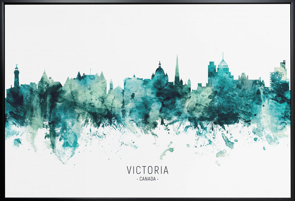 Décoration murale Victoria Canada Skyline