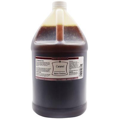 Caramel Bakery Emulsion - 4 oz. - 16 oz. - 1 Gallon - 5 Gallons - Bakery Emulsions Canada - Ships Free Within Canada on Orders Above CAD $199