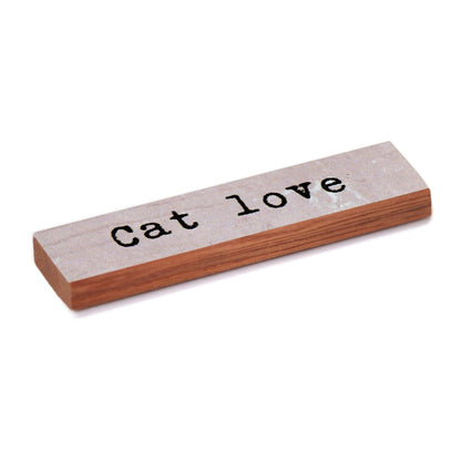 Timber Magnet - Cat Love