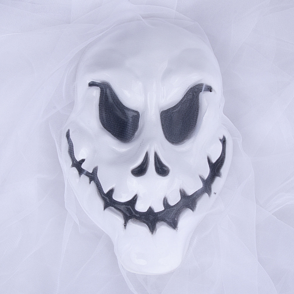 Décoration de crâne suspendu effrayant – Décoration de squelette fantôme d'Halloween pour intérieur et extérieur