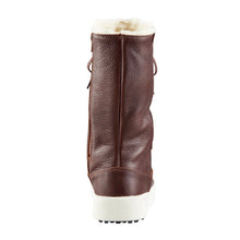Bottes d'hiver en cuir imperméables doublées de laine Yorkville pour femme de Baffin avec fermeture éclair latérale