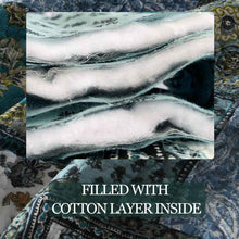 Reversible Cotton Quilt Bedspread Set – Vintage Floral Patchwork 3-Piece All-Season Bedding