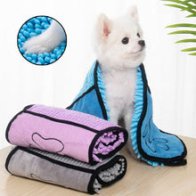 Peignoir pour chiens et chats, serviette de bain super absorbante en microfibre pour animaux, séchage rapide, accessoires pour animaux.
