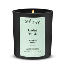 Cedar Musk Candle | Cedarwood + Moss