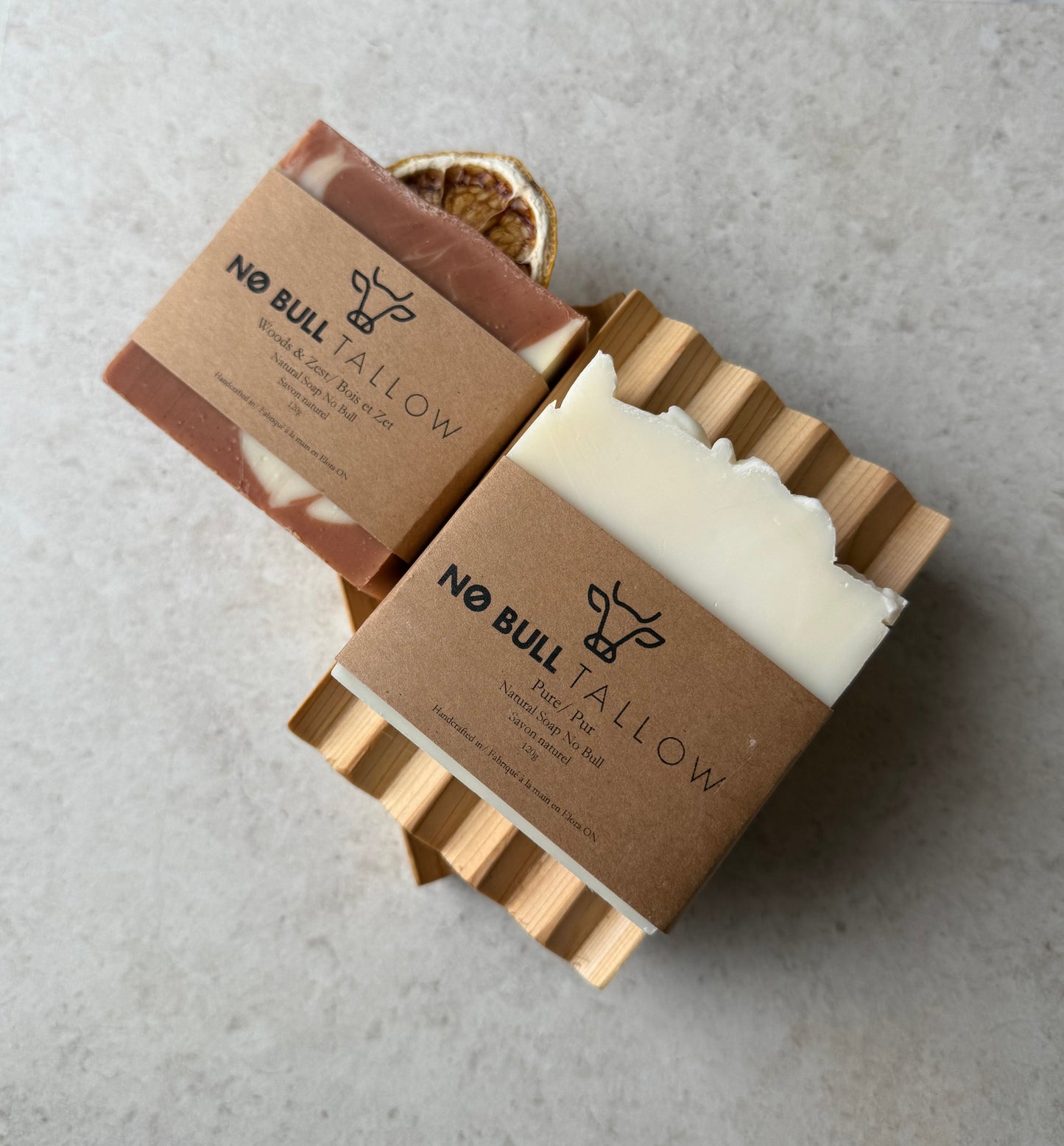 Porte-savon en cèdre