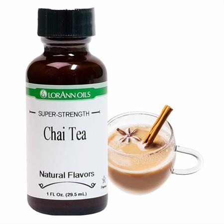 Chai Tea Flavoring - Super Strength Flavor 1 oz., 16 oz., 1 Gallon, 5 Gallon - Ships Free Within Canada on Orders Above CAD $199