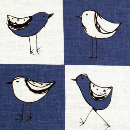 Tea Towel - Check Bird
