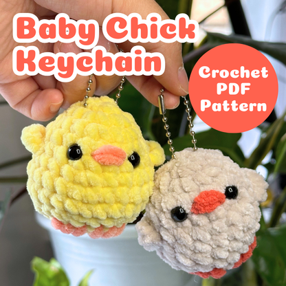 Crochet Baby Chick Pattern PDF Download Beginner Friendly