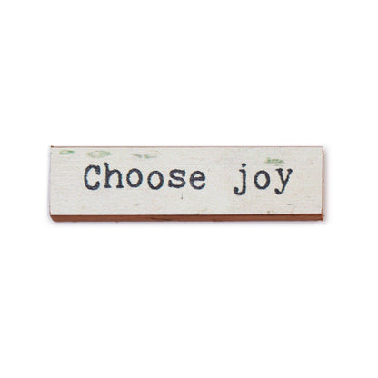 Timber Magnet - Choose Joy