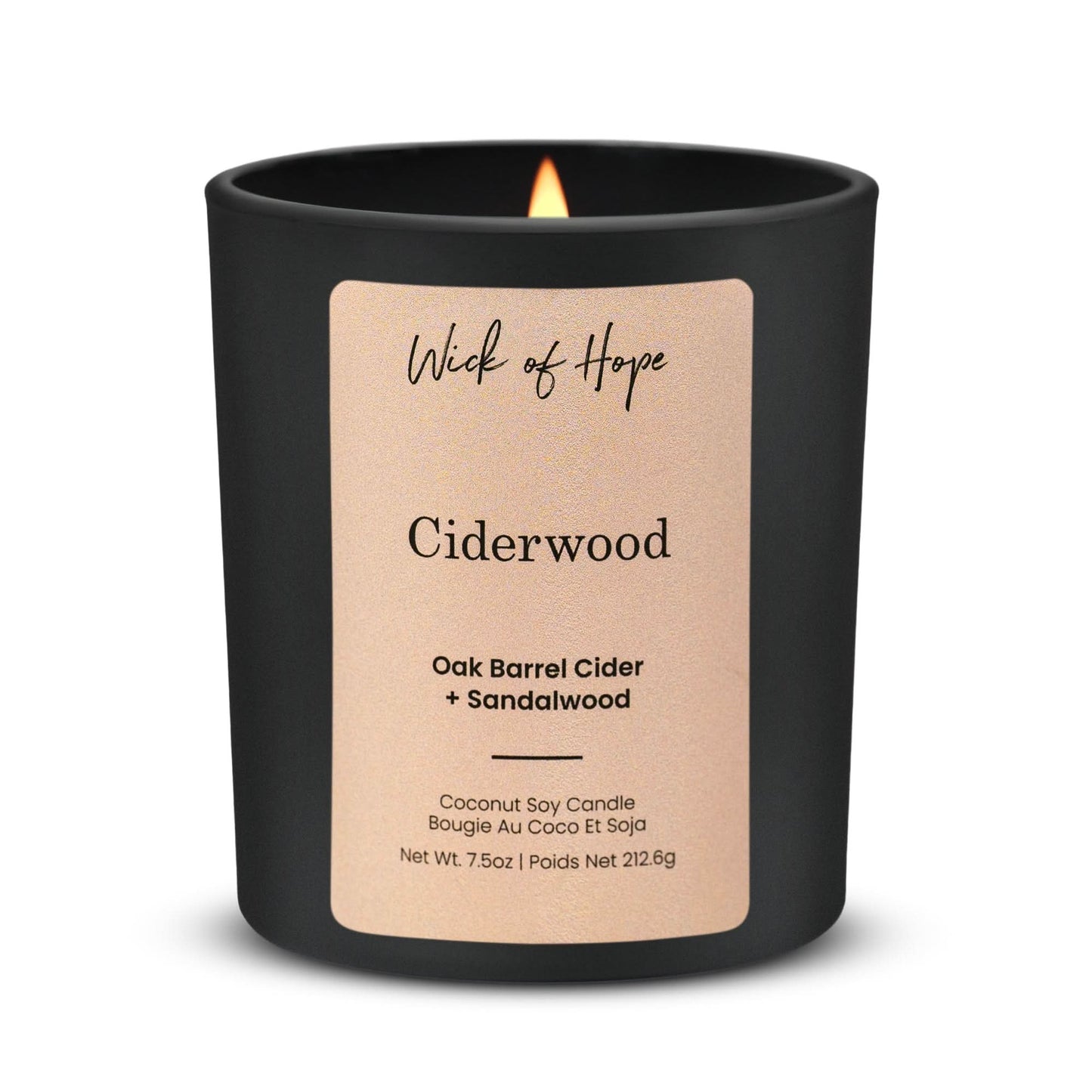 Ciderwood Candle | Oak Barrel Cider + Sandalwood