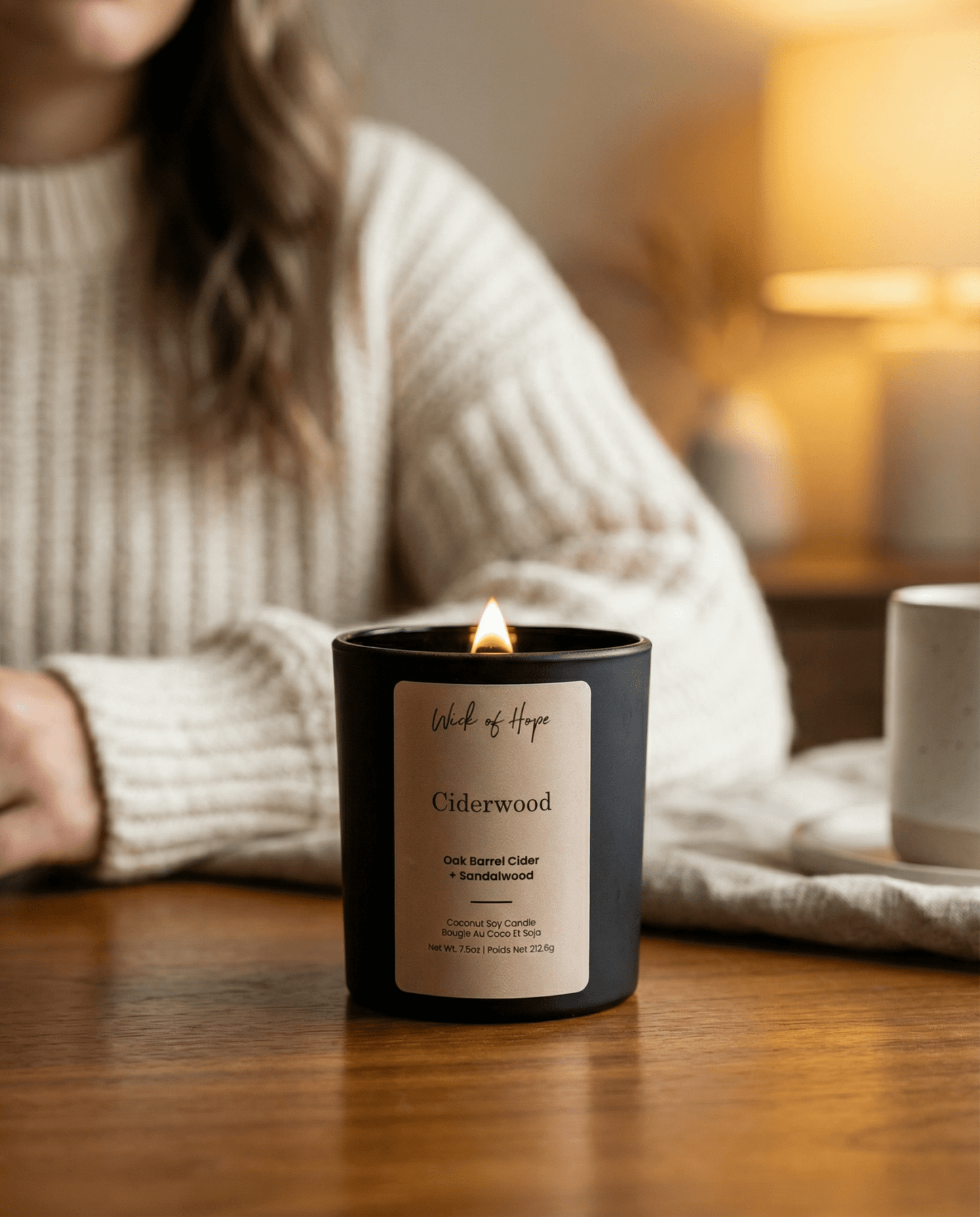 Ciderwood Candle | Oak Barrel Cider + Sandalwood