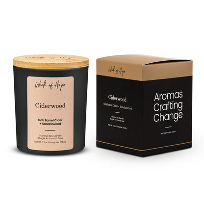 Ciderwood Candle | Oak Barrel Cider + Sandalwood