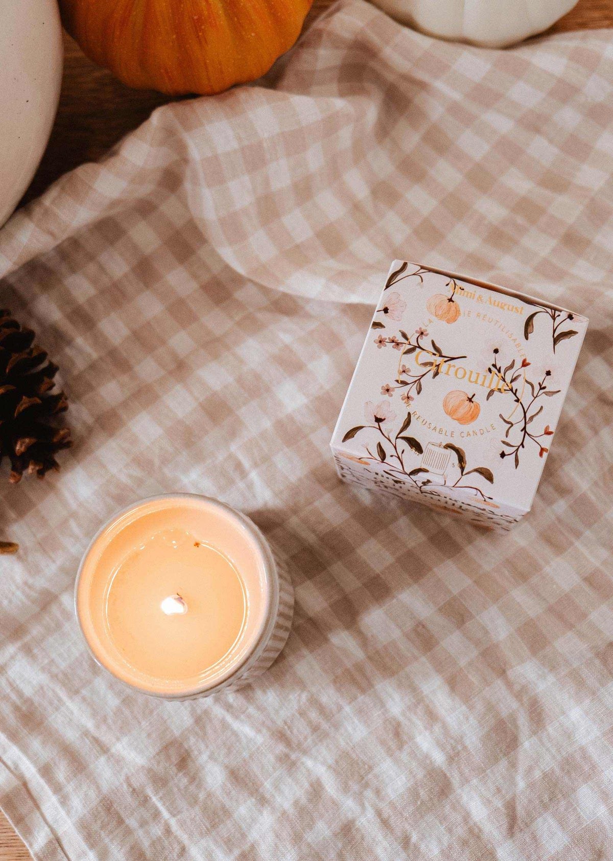 Citrouille – Reusable Soy Candle
