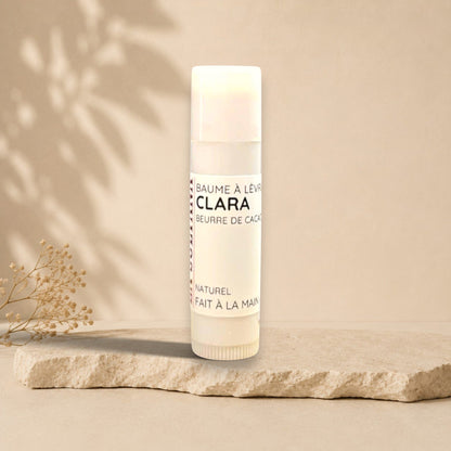 Baume à lèvres naturel CLARA beurre de cacao et karité