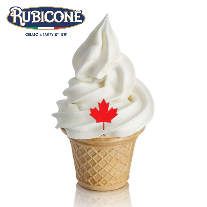 Classic Canadian Soft Serve Mix - 2 KG Bag or Case of 8 x 2 KG bags - Rubicone Canada - Ships Free Within Canada on Orders Above CAD $199
