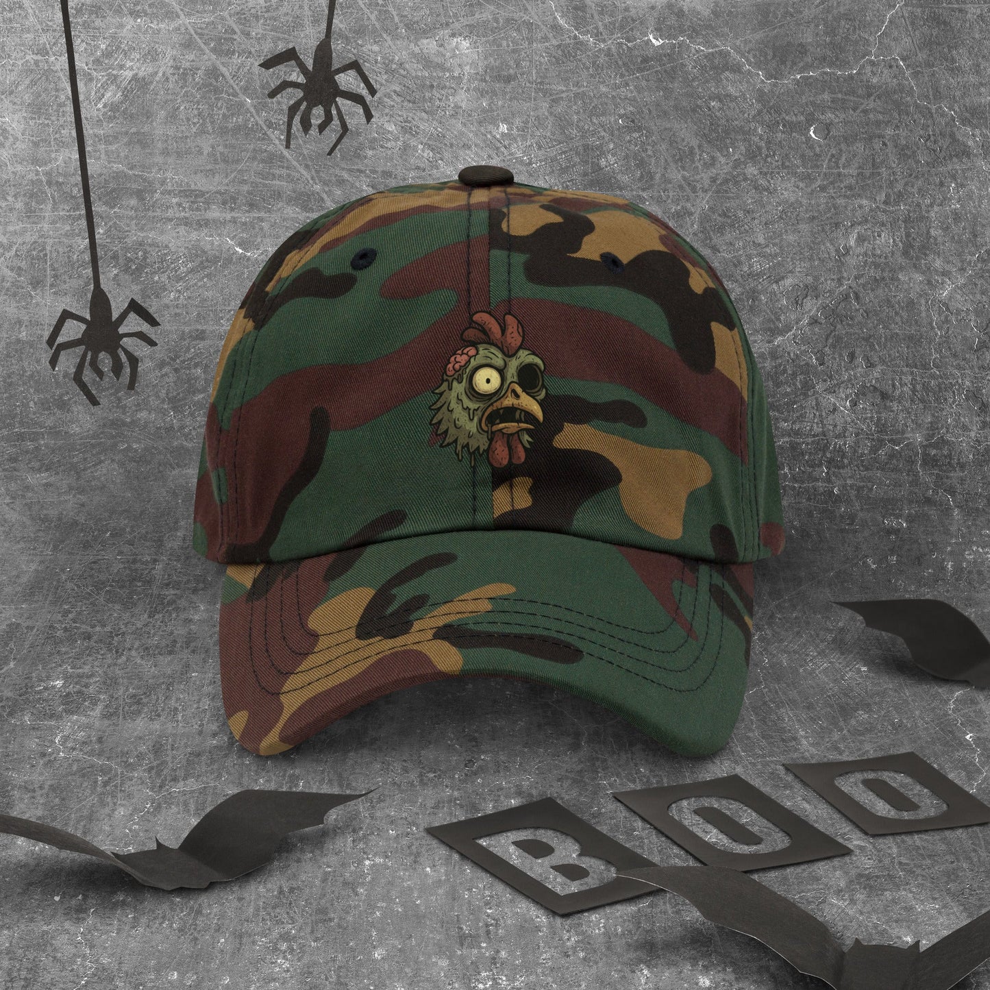 Casquette Poulet Zombie Halloween