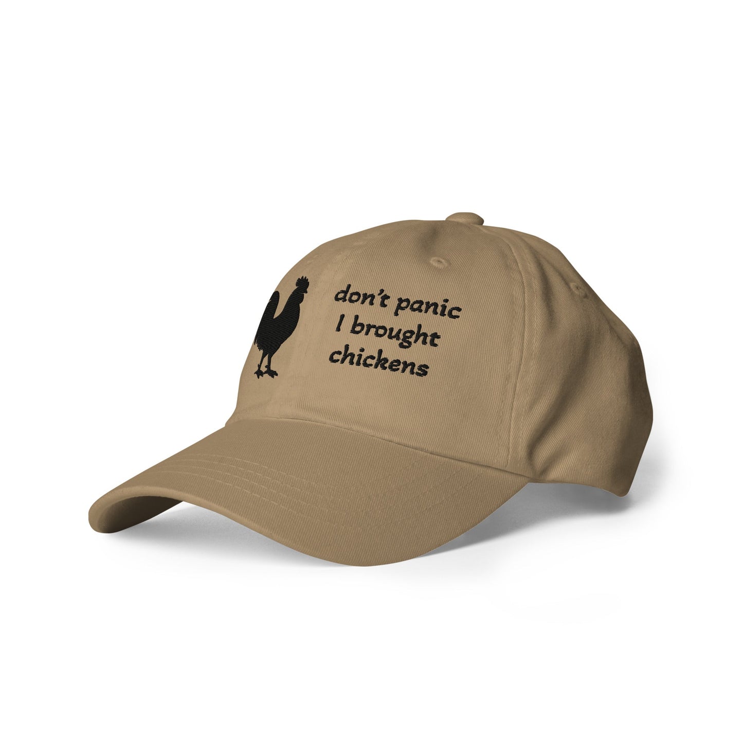J'ai un chapeau de poulet.