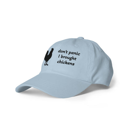 J'ai un chapeau de poulet.