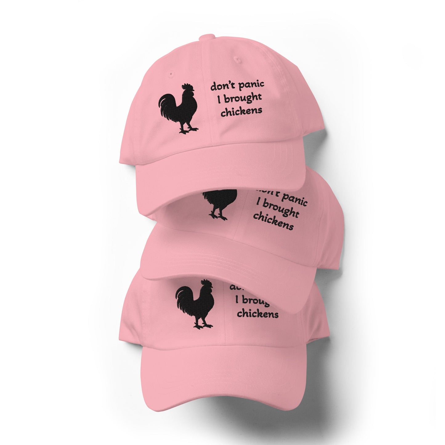 J'ai un chapeau de poulet.