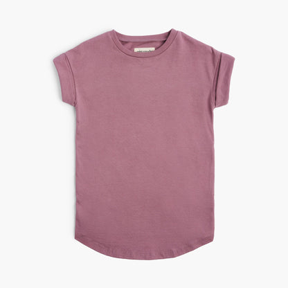 Robe nuage à manches retroussées