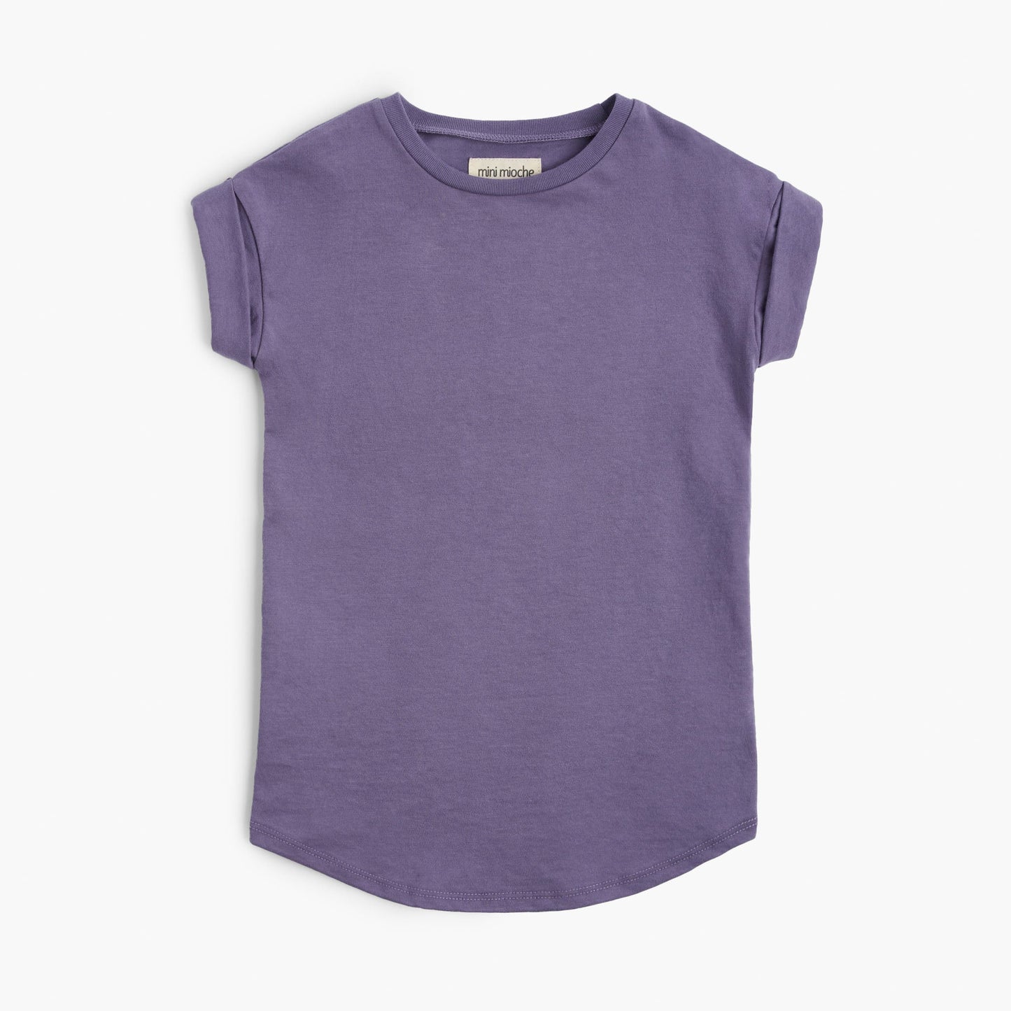 Robe nuage à manches retroussées