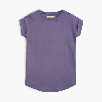 Robe nuage à manches retroussées