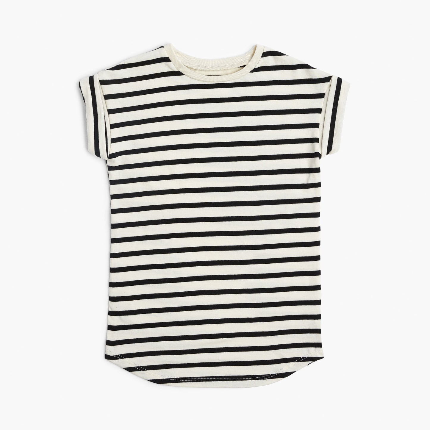 Robe nuage à manches retroussées